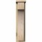 Ekena Millwork Huntington Rough Sawn Corbel w/Backplate, Douglas Fir, 6"W x 10"D x 26"H COR06X10X26HUN01RDF - alternate 4